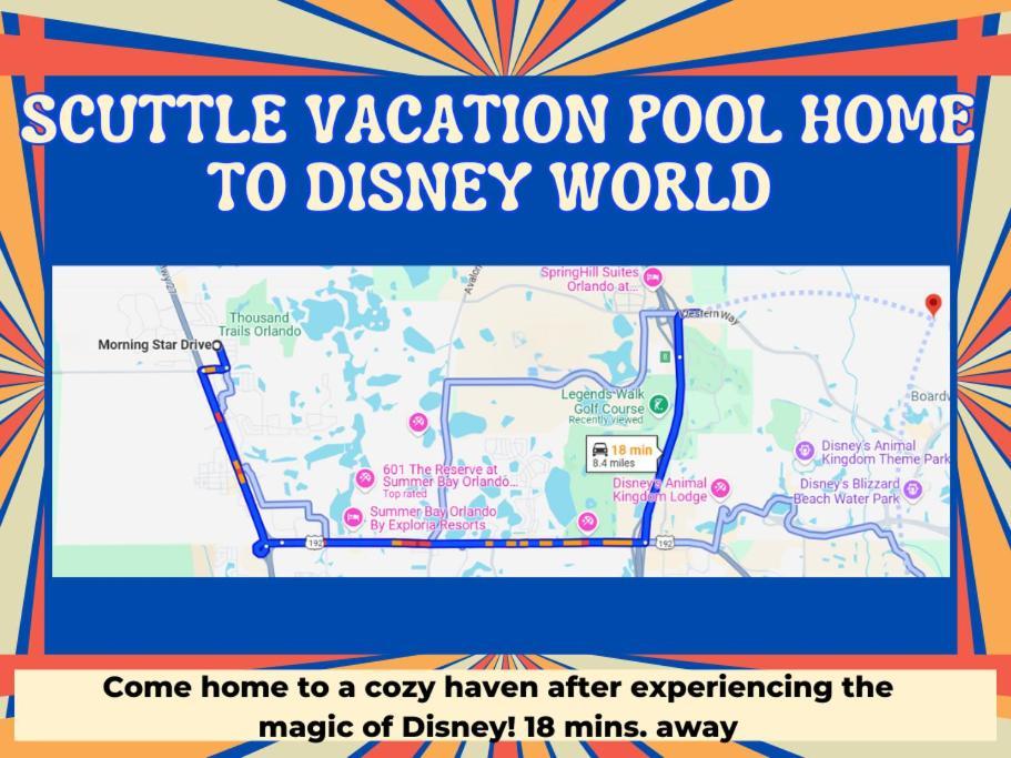 Scuttle Vacation Pool Home Wspa Orlando Kültér fotó